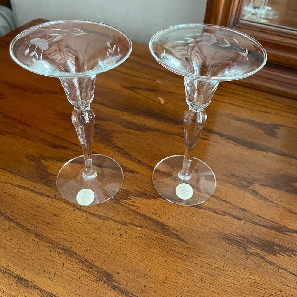Princess House Candlesticks